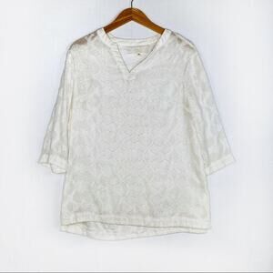 Pink Martini sheer lightweight top